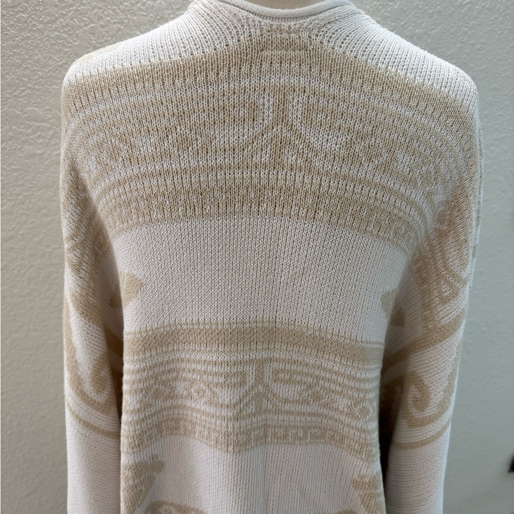 Muan Tzolkin Venus Ivory & Beige Pashmina/Poncho/Jorongo One Size EUC - Picture 6 of 13
